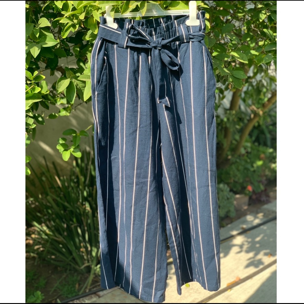 Cotton On Wide Leg Paper Bag Pants